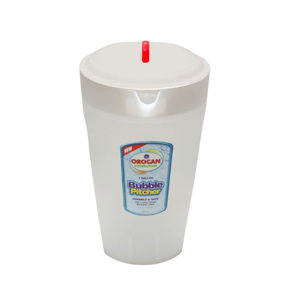 Orocan Bubble Pitcher 1 Gallon Red
