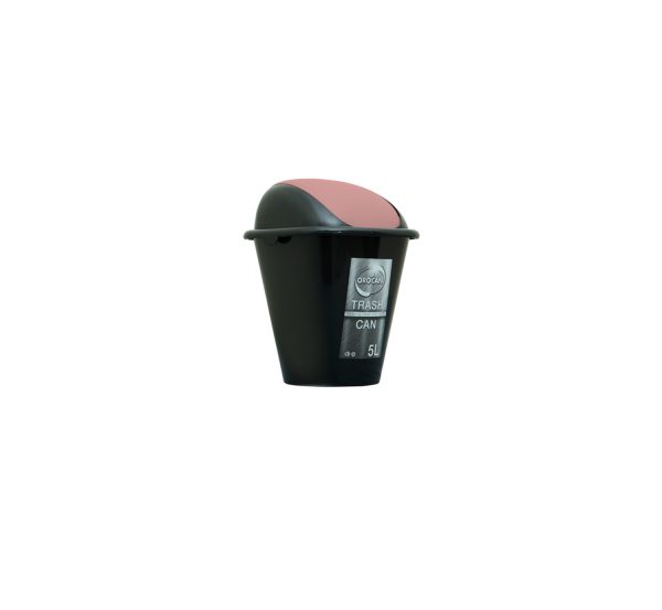 Orocan Trash Can 5L Pink